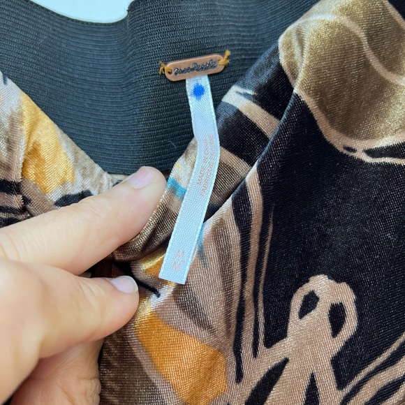 Free People Butterfly velvet Bell Bottoms - Picture 5 of 6